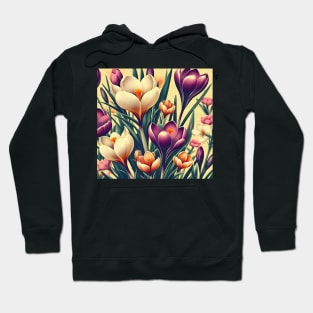 Crocus Flower Hoodie